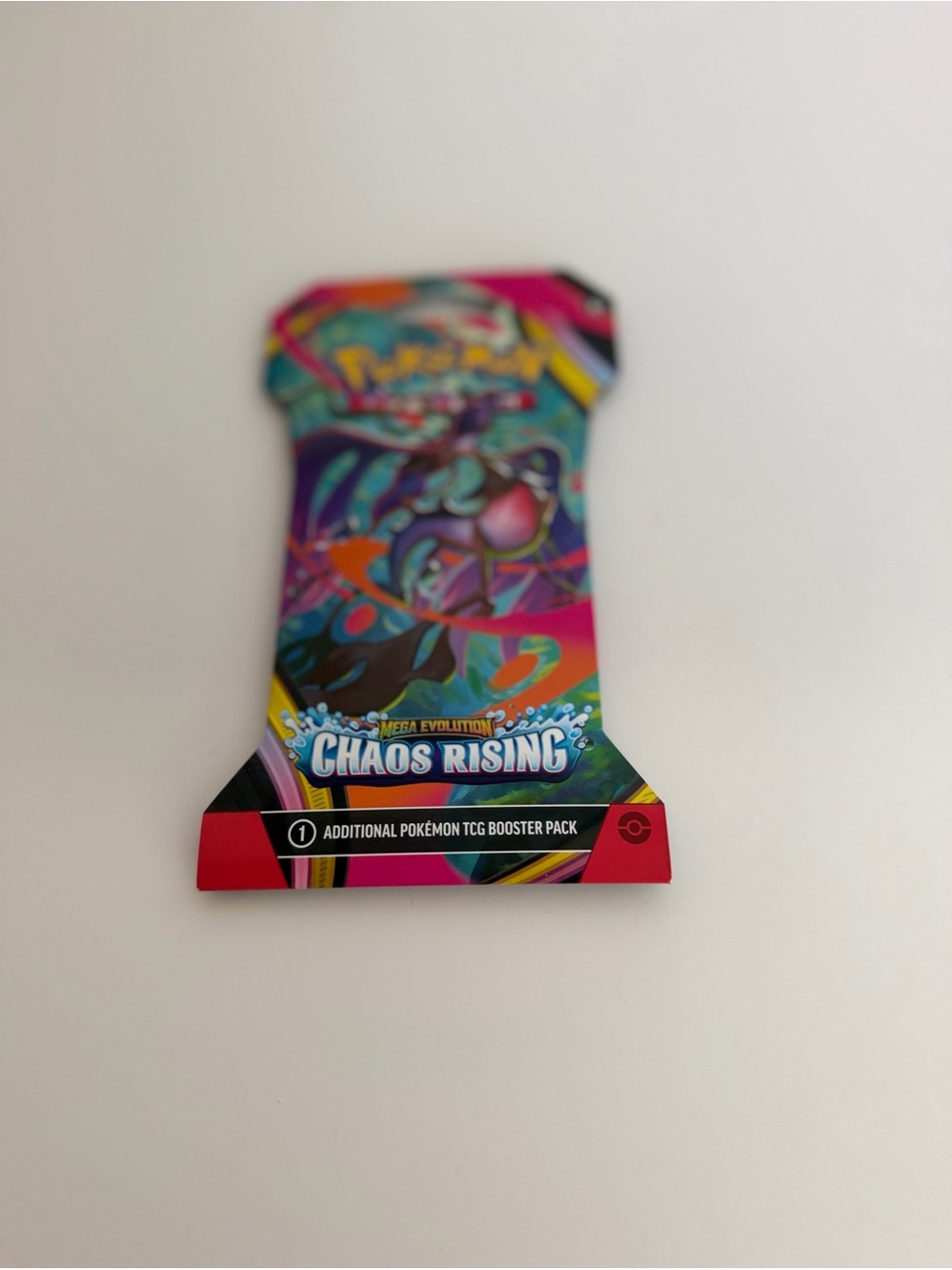 Chaos Rising Booster Pack - Pink and Teal Artwork